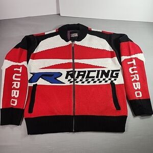 Copper Rivet- Knitted Sweater (Brand New) Size: S Color: Red